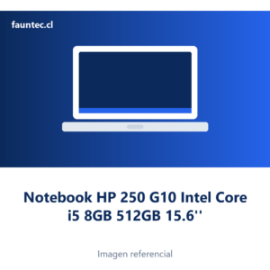 Notebook HP 250 G10 Intel Core i5 8GB 512GB 15.6''