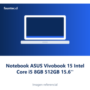 Notebook ASUS Vivobook 15 Intel Core i5 8GB 512GB 15.6''